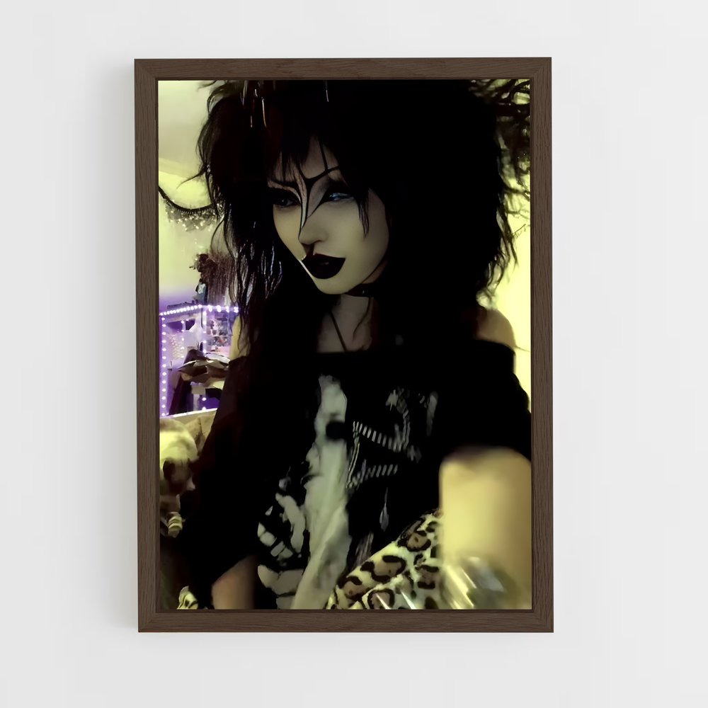 ap-goth-7 cadre Bois foncé