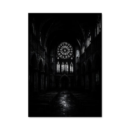 Poster Cathédrale Sombre