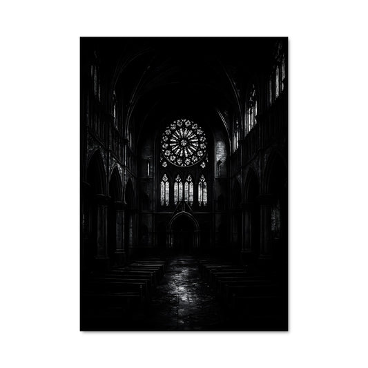 Poster Cathédrale Sombre