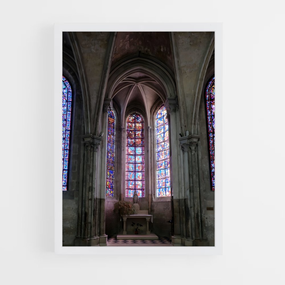 ap-gothic architecture-10 cadre Blanc