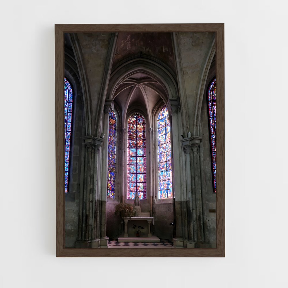 ap-gothic architecture-10 cadre Bois foncé