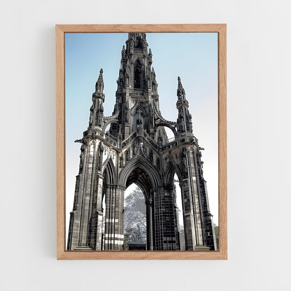 ap-gothic architecture-11 cadre Bois clair