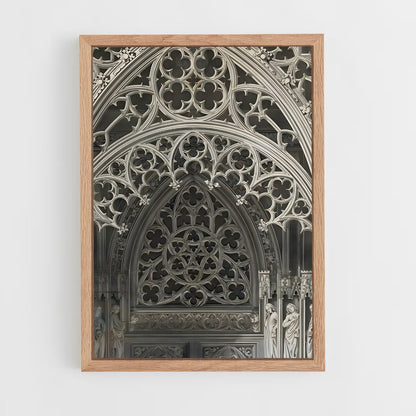 ap-gothic architecture-14 cadre Bois clair