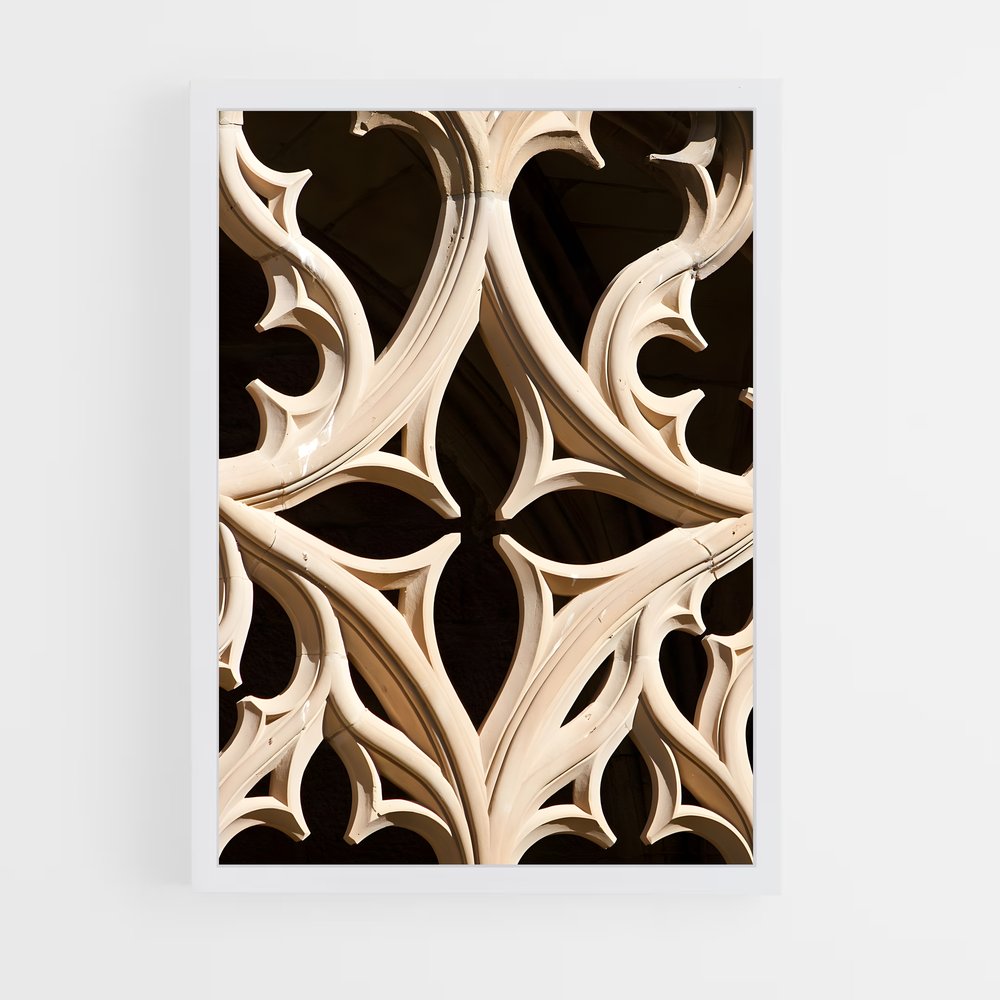 ap-gothic architecture-15 cadre Blanc