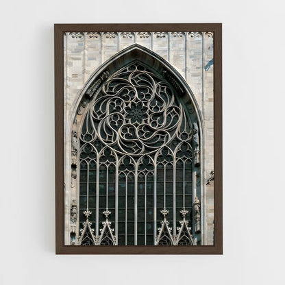 ap-gothic architecture-4 cadre Bois foncé