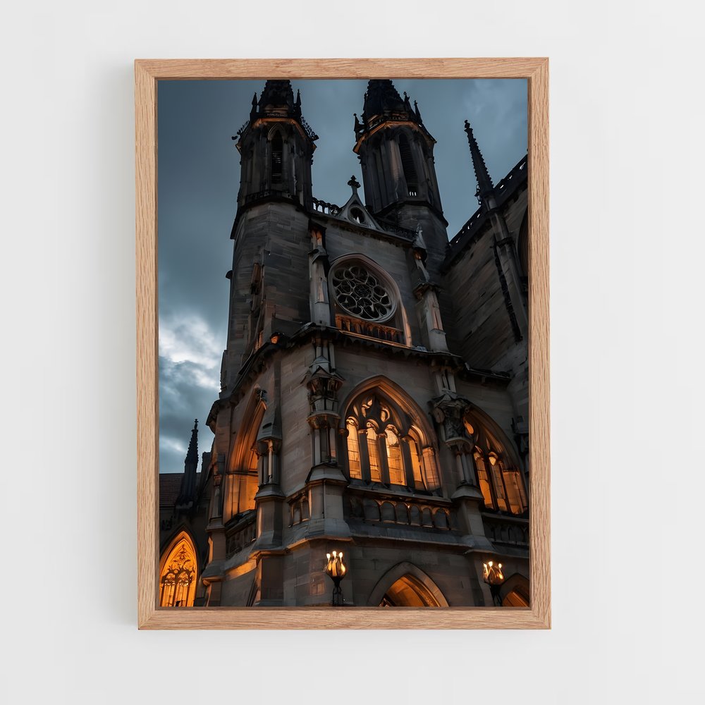 ap-gothic architecture-5 cadre Bois clair
