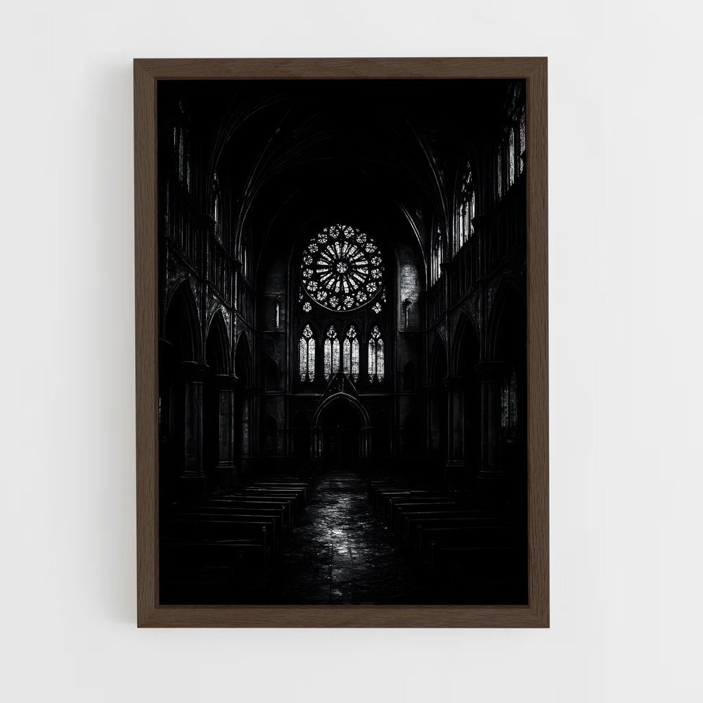 ap-gothic architecture-7 cadre Bois foncé