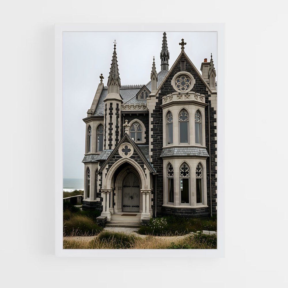 ap-gothic architecture-9 cadre Blanc