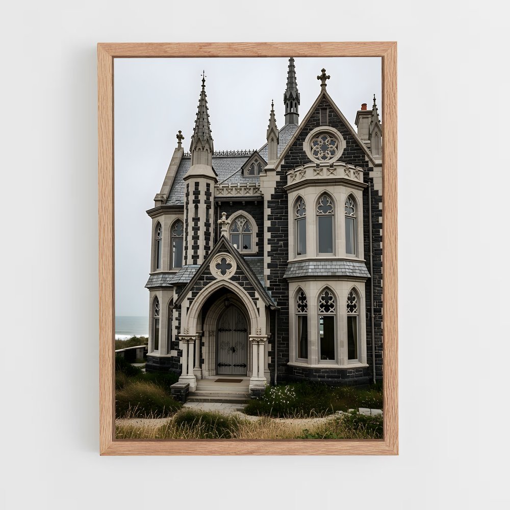 ap-gothic architecture-9 cadre Bois clair