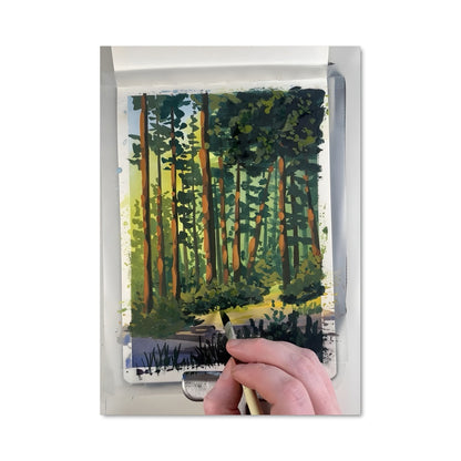 Poster Palette Enchantée