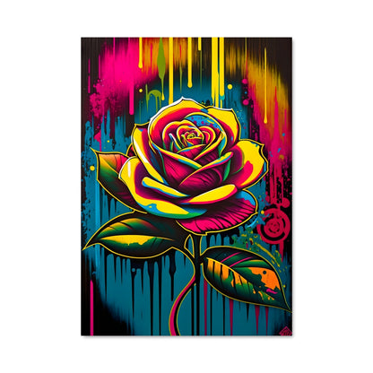 Poster Rose Noire