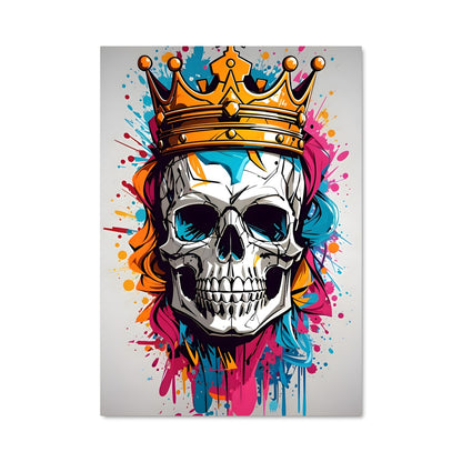 Poster Skull & Crown
