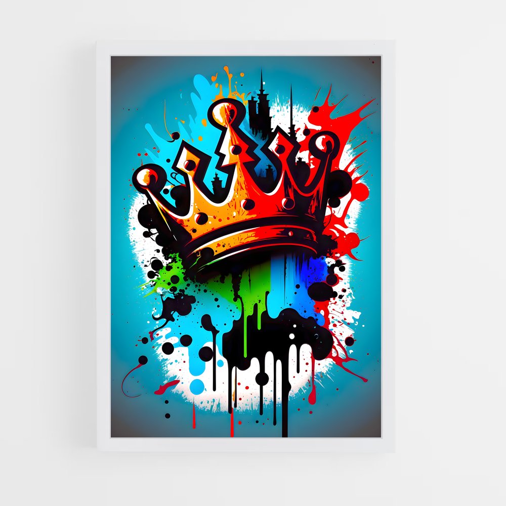 ap-graffiti art-1 cadre Blanc