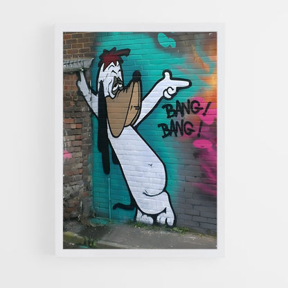 ap-graffiti art-16 cadre Blanc