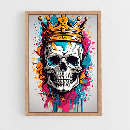 ap-graffiti art-3 cadre Bois clair