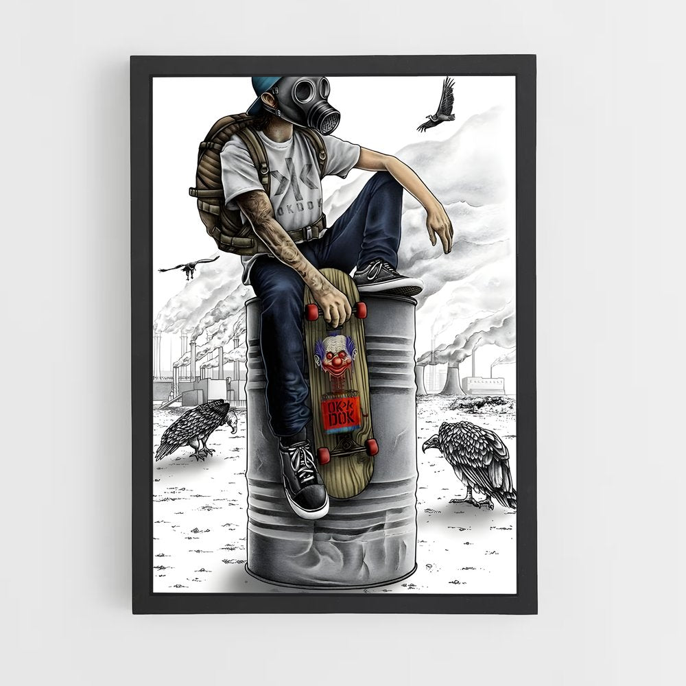 ap-graffiti art-5 cadre Noir