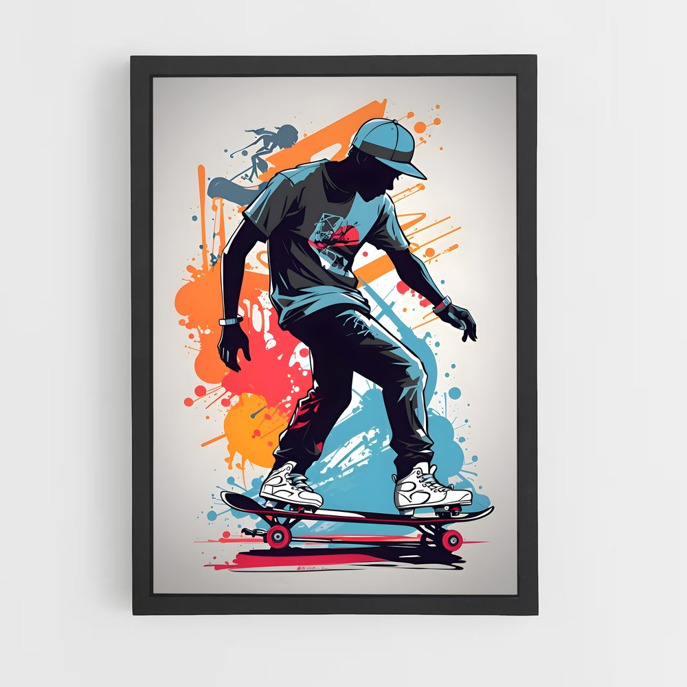 ap-graffiti art-7 cadre Noir