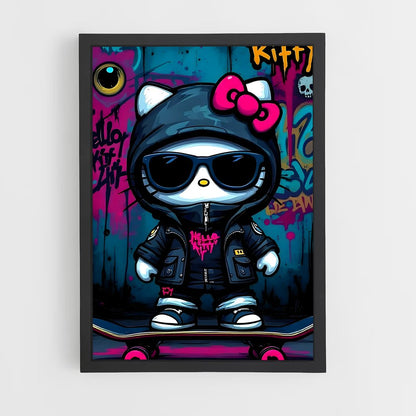 ap-graffiti art-8 cadre Noir