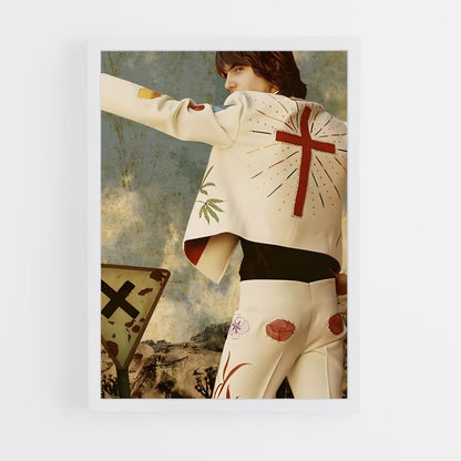 ap-gram parsons-2 cadre Blanc