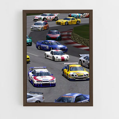 ap-gran turismo-11 cadre Bois foncé