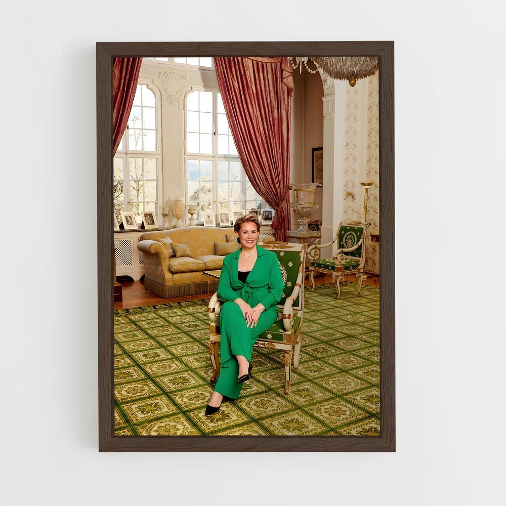 ap-grand duchess maria teresa-3 cadre Bois foncé
