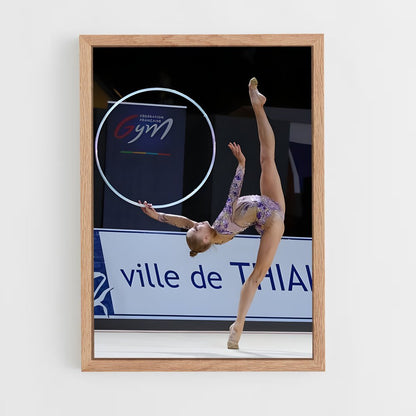 ap-grand prix series gymnastics-2 cadre Bois clair