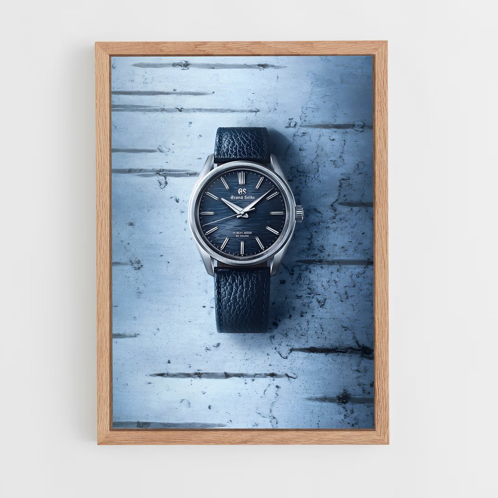 ap-grand seiko-5 cadre Bois clair