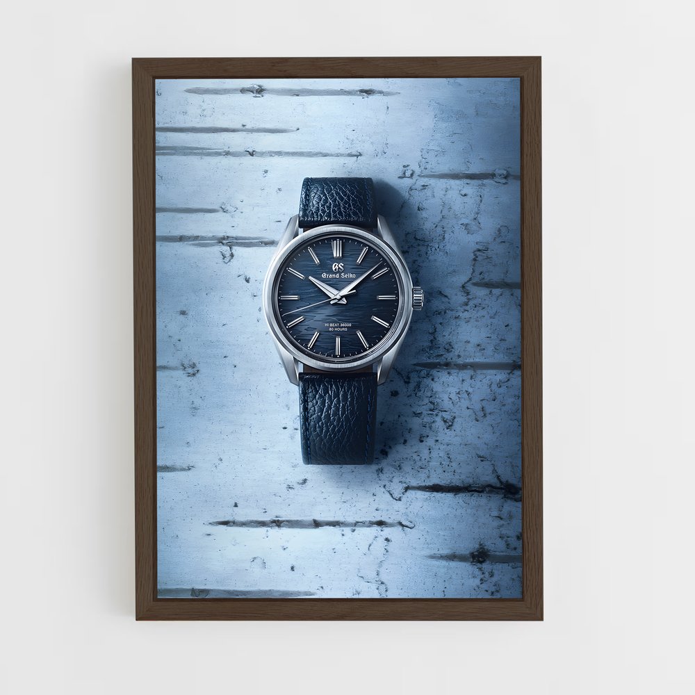 ap-grand seiko-5 cadre Bois foncé