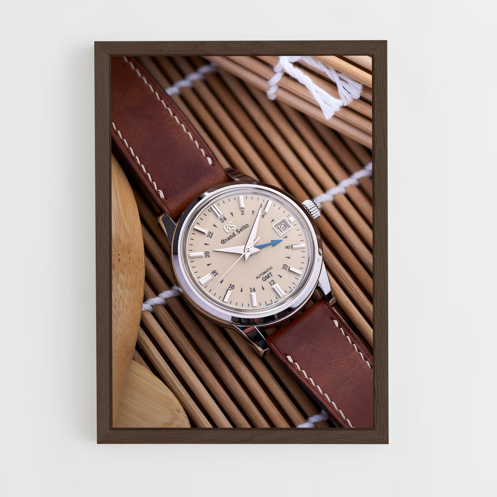 ap-grand seiko-6 cadre Bois foncé