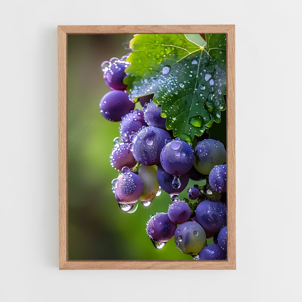ap-grape vine-2 cadre Bois clair