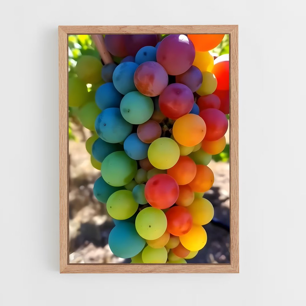 ap-grapes-2 cadre Bois clair