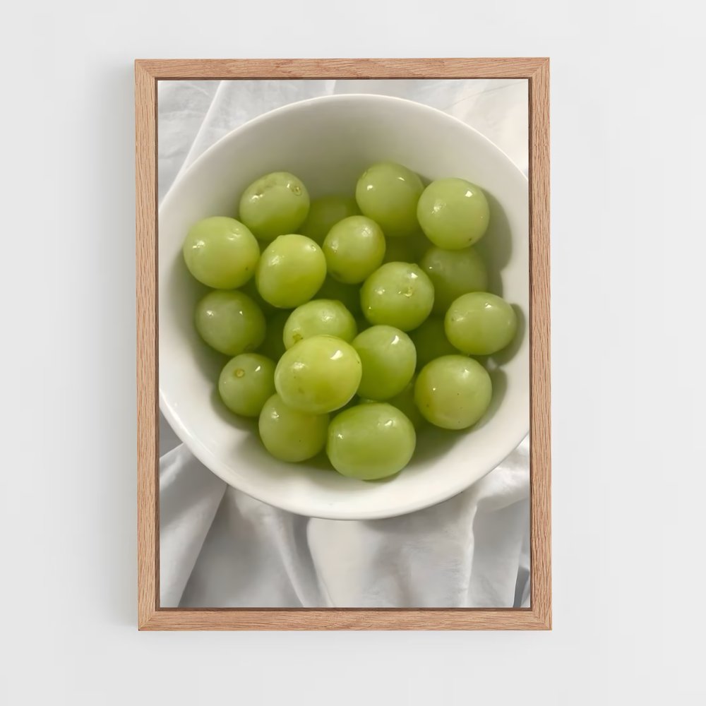 ap-grapes-6 cadre Bois clair