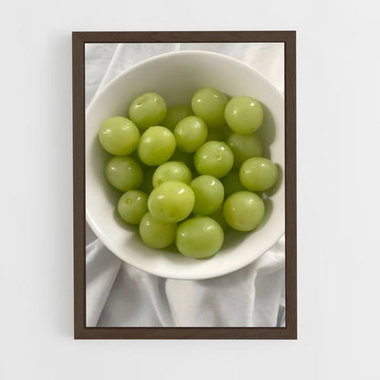 ap-grapes-6 cadre Bois foncé