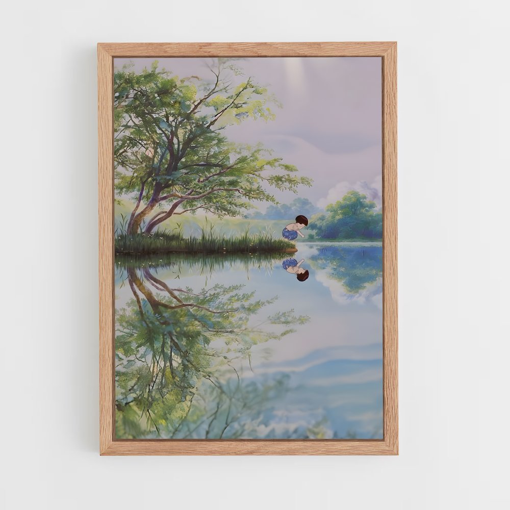 ap-grave of the fireflies-6 cadre Bois clair