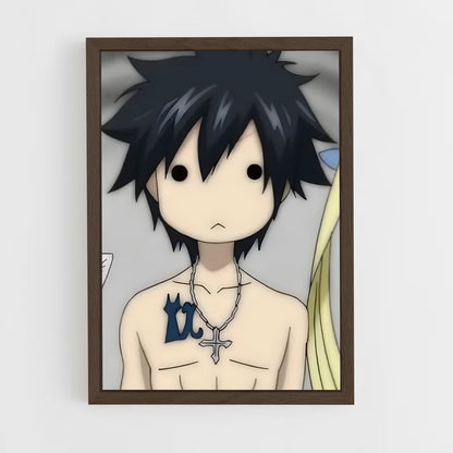ap-gray fullbuster-4 cadre Bois foncé