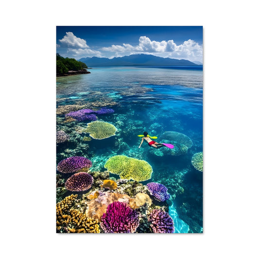 Poster Rêve Sous-Marin