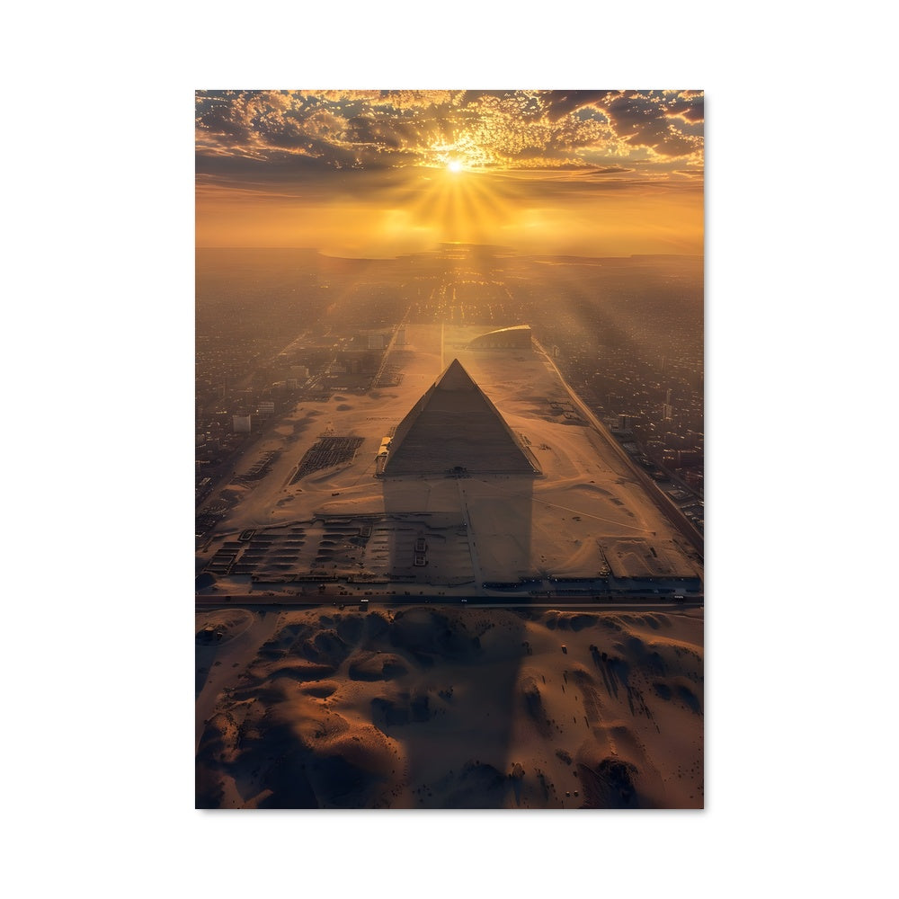 Poster Lueur des Pyramides