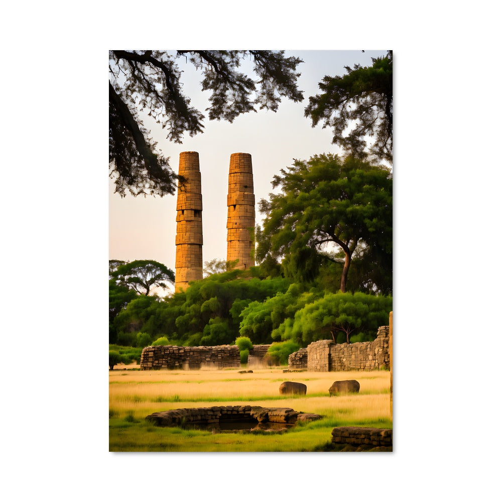 Poster Arbre des Ruines