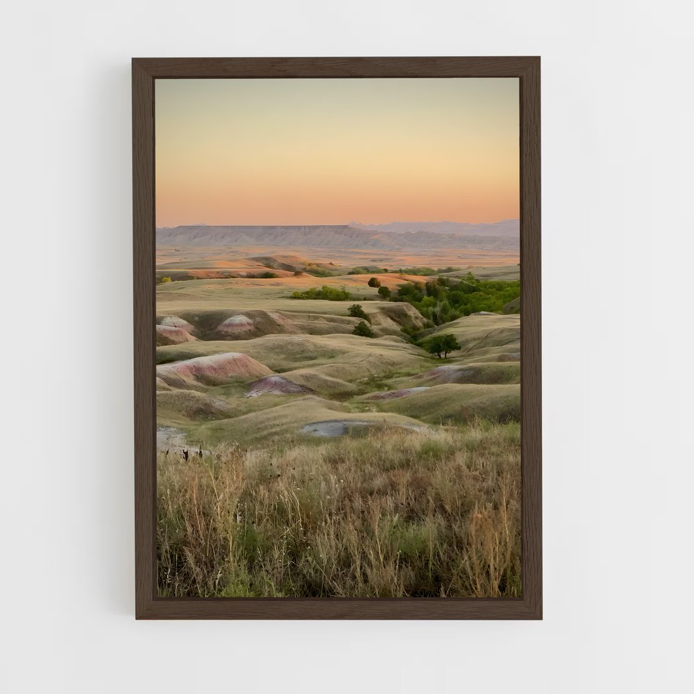 ap-great plains-2 cadre Bois foncé