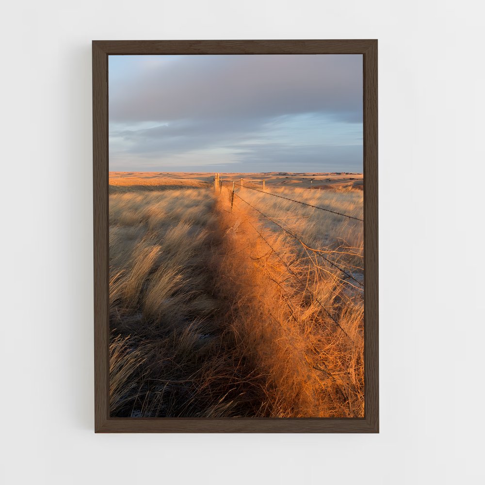 ap-great plains-4 cadre Bois foncé