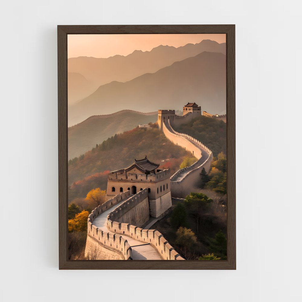 ap-great wall-15 cadre Bois foncé