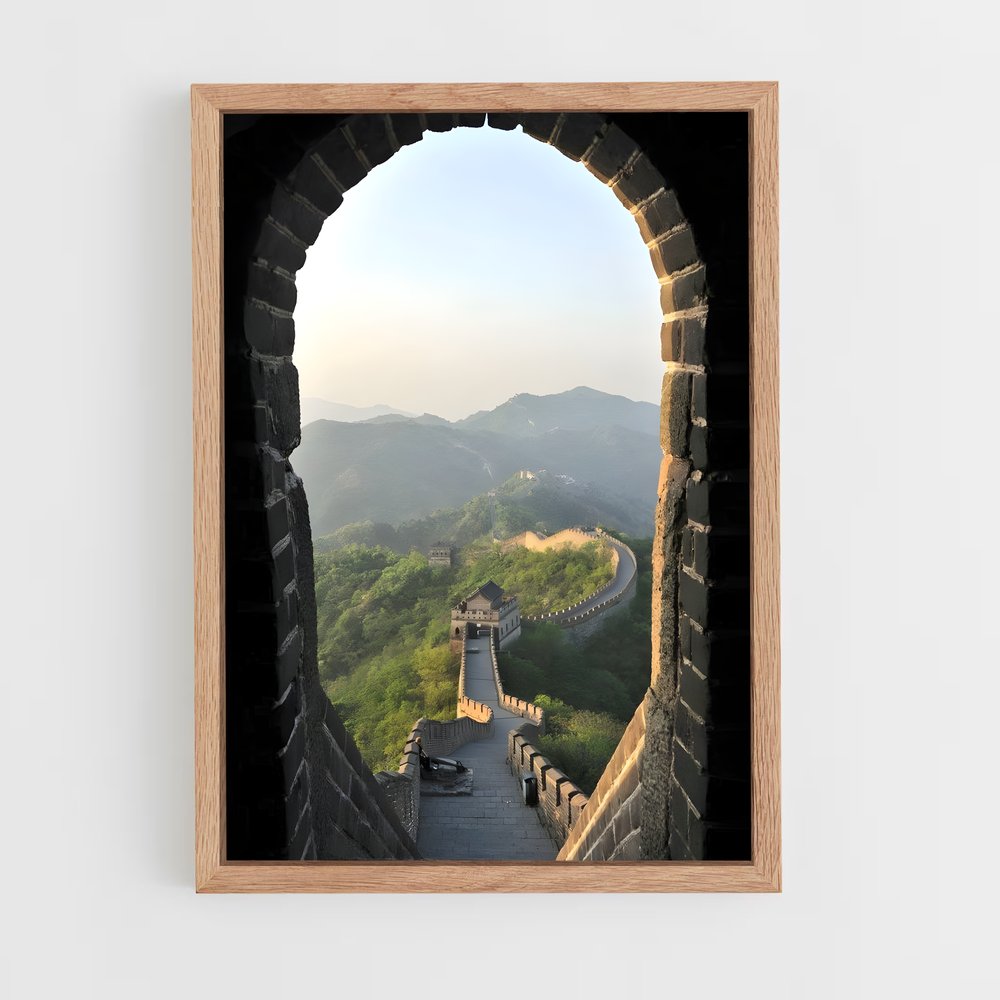 ap-great wall-19 cadre Bois clair