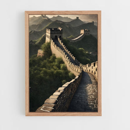 ap-great wall-3 cadre Bois clair