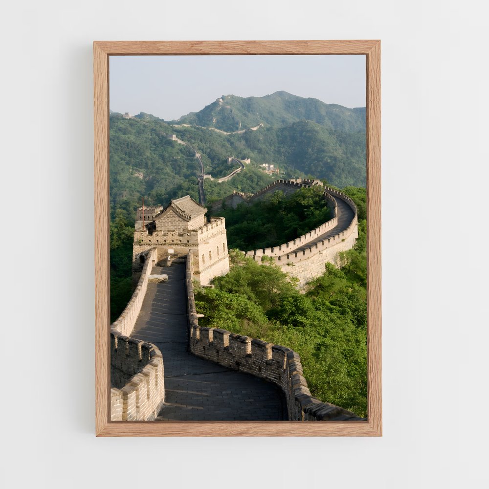 ap-great wall-4 cadre Bois clair