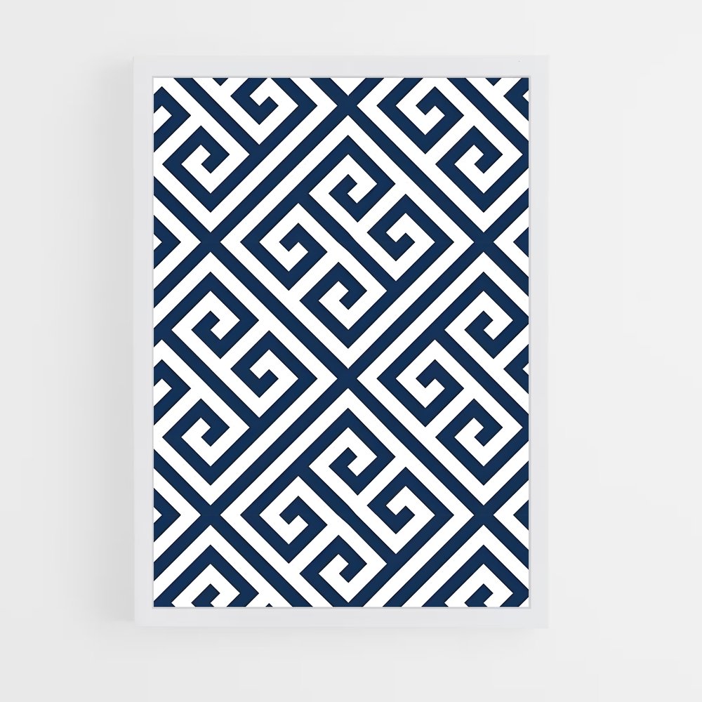 ap-greek patterns-1 cadre Blanc