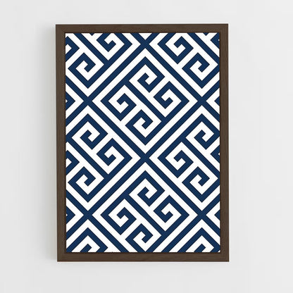 ap-greek patterns-1 cadre Bois foncé