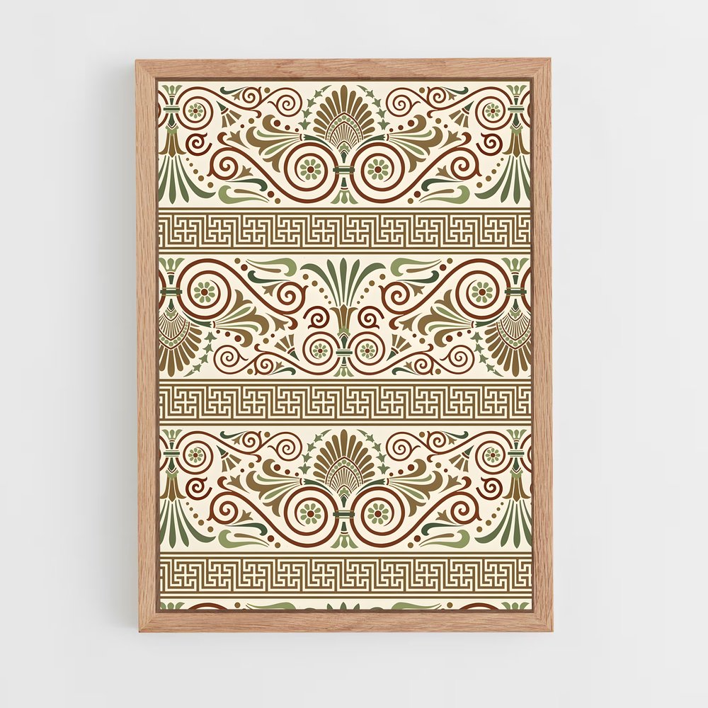 ap-greek patterns-2 cadre Bois clair