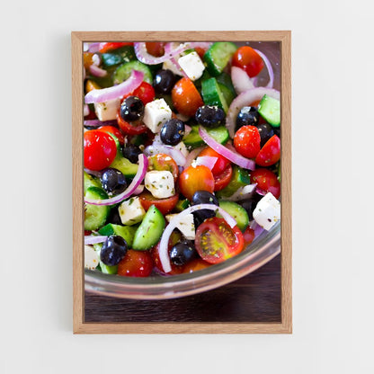 ap-greek salad-11 cadre Bois clair