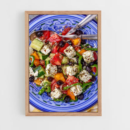 ap-greek salad-5 cadre Bois clair
