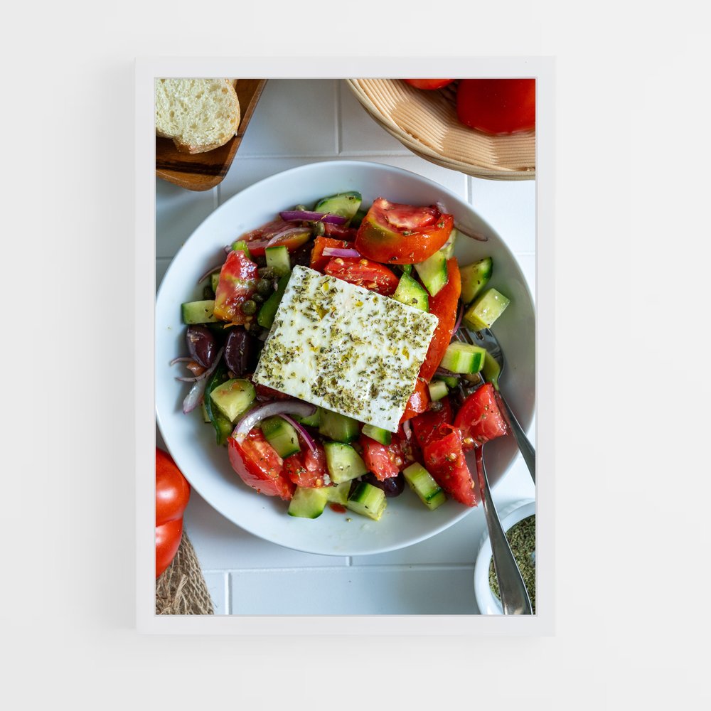 ap-greek salad-6 cadre Blanc